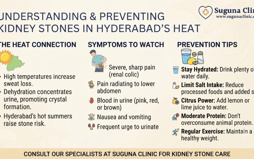 Kidney Stones in Hyderabad: Symptoms, Treatment and Prevention